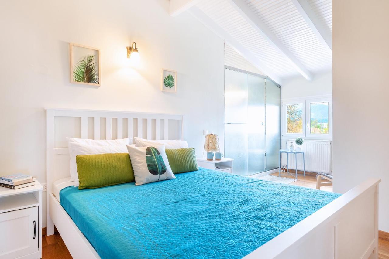 Spyrelia Villa With Private Pool & Outdoor Hot Tub Dassia  Exterior photo